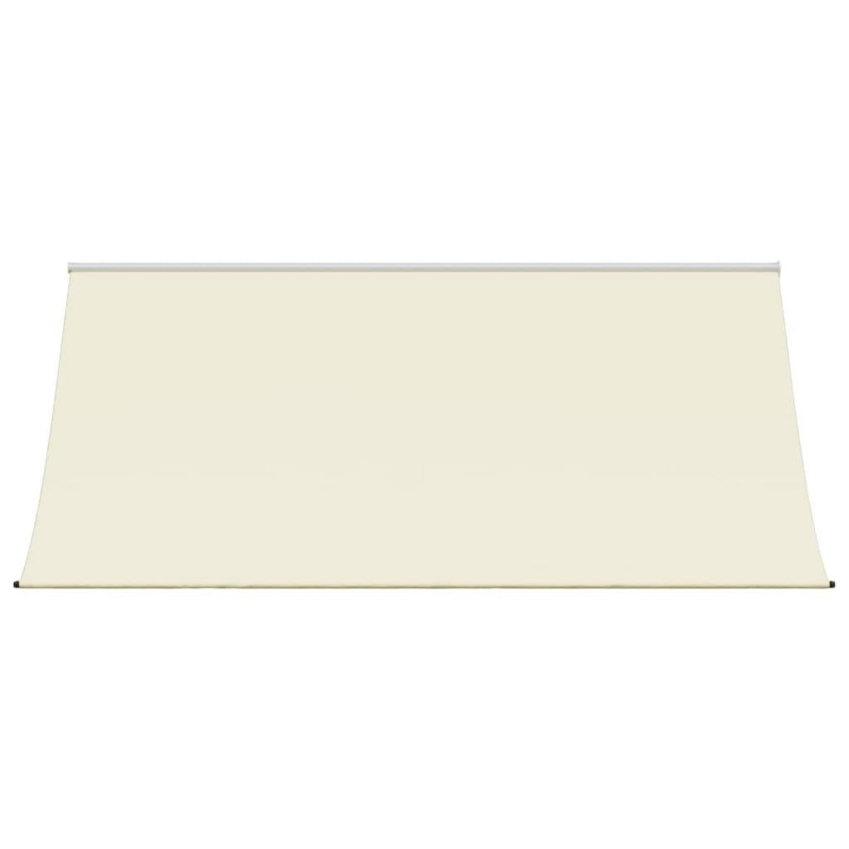VIDAXL Auvent retractable creme 300x150 m tissu et acier