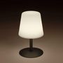 Voir la diapositive 4 : Lumisky Lot de 4 Lampe de table sans fil LED STANDY MINI Gris Acier H25CM