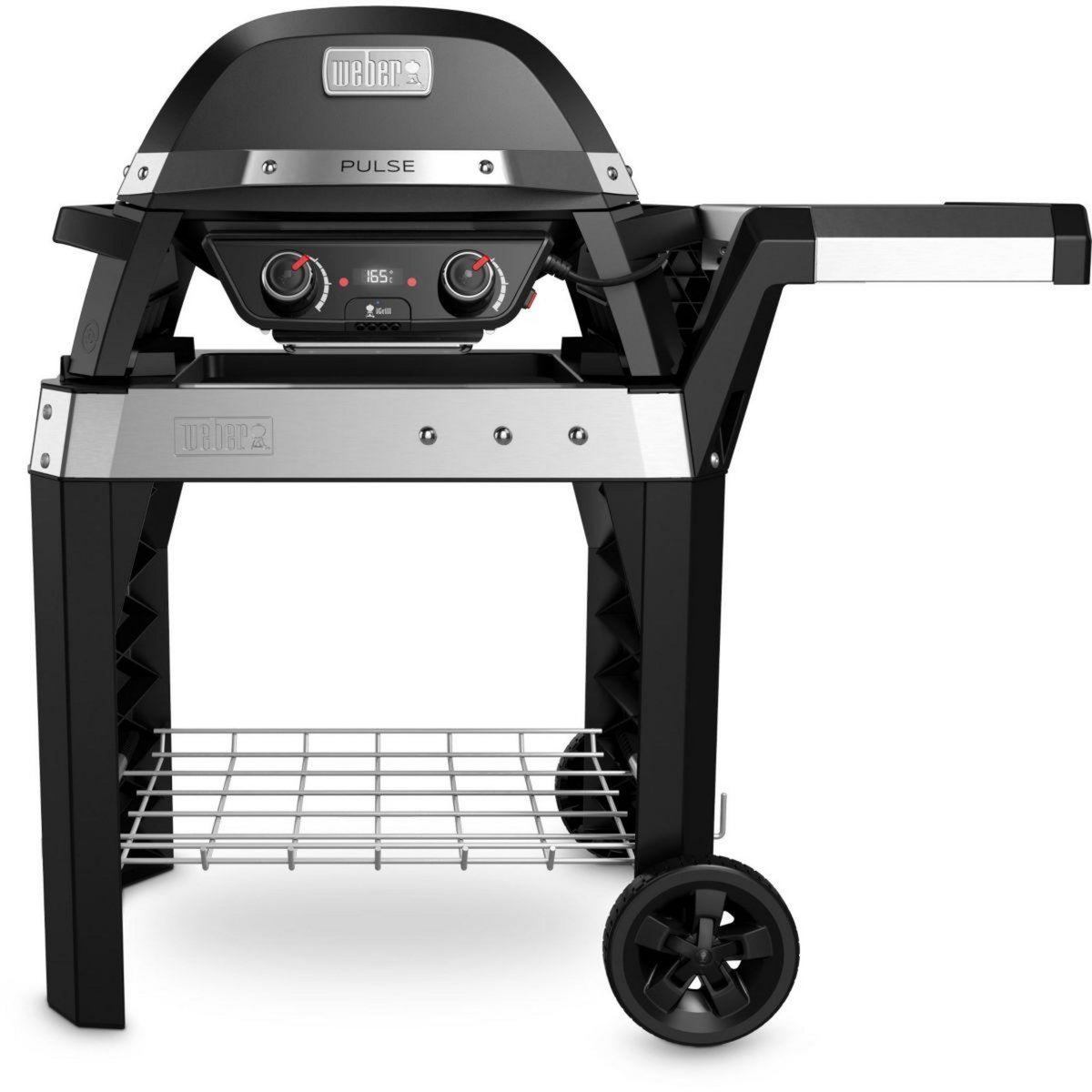 Weber Barbecue électrique Pulse  2000 black sur chariot, 49 x39 cm