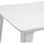 Voir la diapositive 4 : ALLIBERT by KETER Table de jardin - Rectangulaire - Coloris : blanc - En résine - 6 personnes - LIMA - Allibert by KETER
