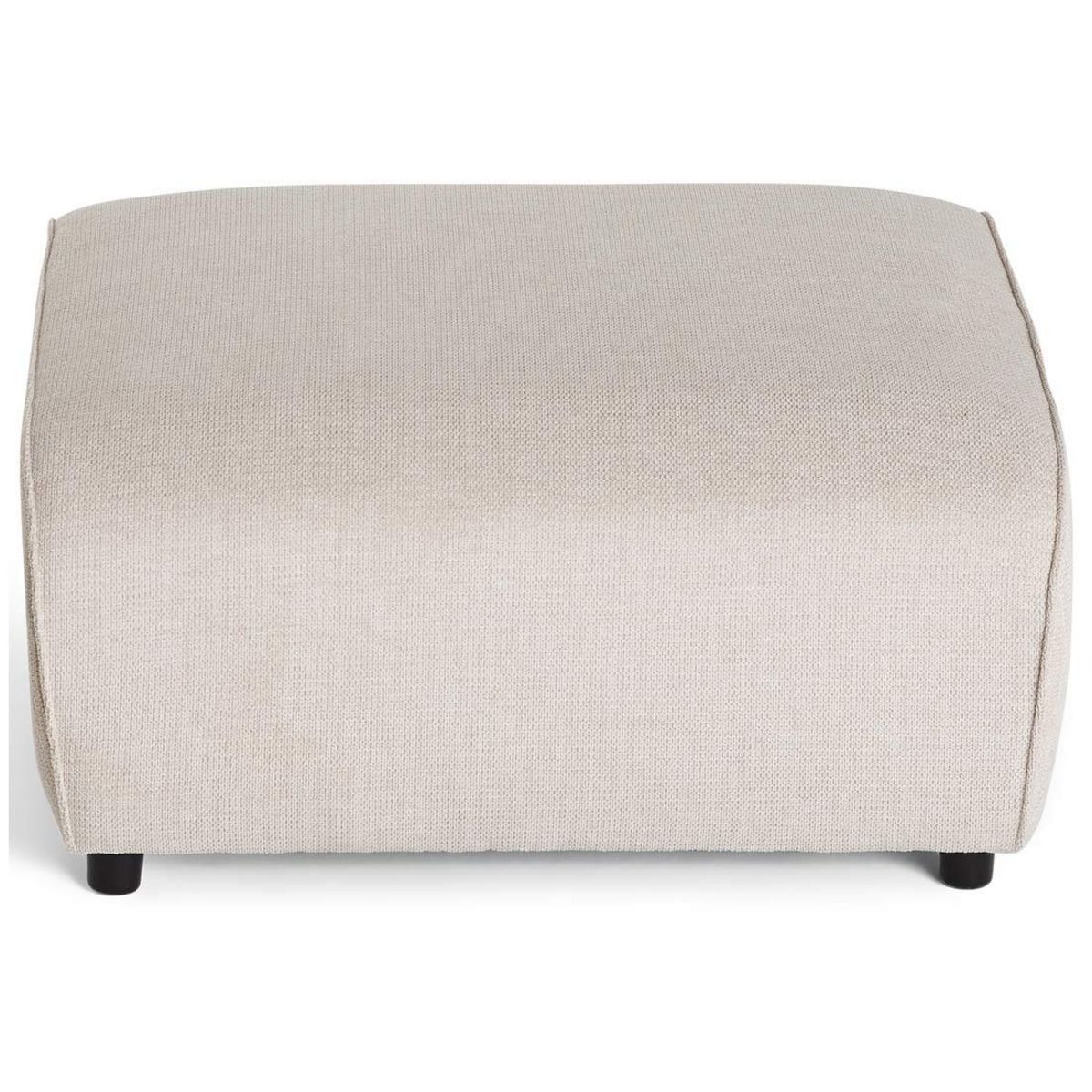 LISA DESIGN Suaro - pouf en tissu texturé