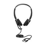 Jabra Casque Micro Jabra Engage 50 II Link Stéréo USB C/A MS - Stéréo (5099-299-2169)