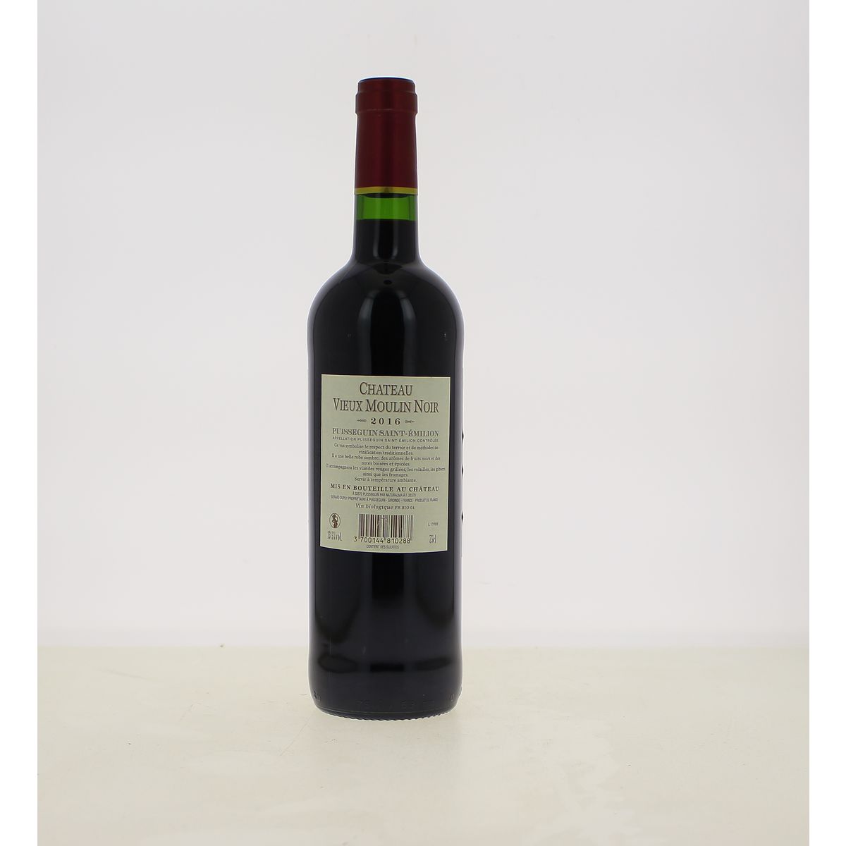 Château Vieux Moulin Noir Puisseguin Saint-Emilion Bio Rouge 2016