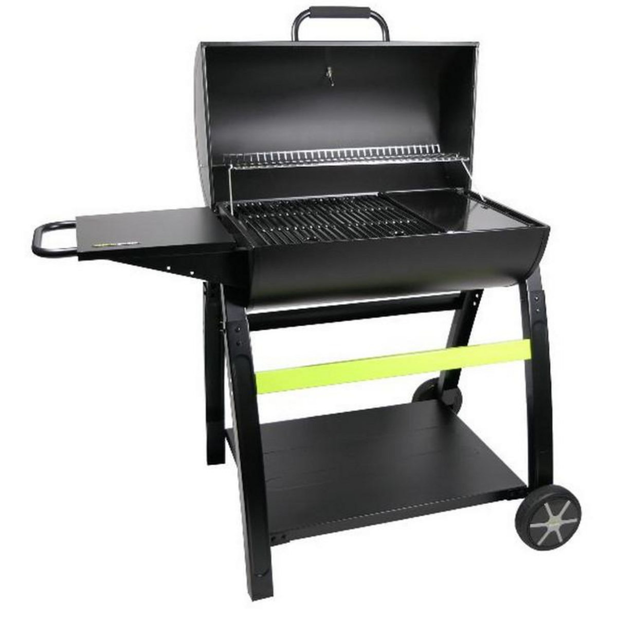 Cook'In Garden Barbecue à charbon 68x41,5cm avec chariot - ch527t