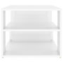Voir la diapositive 5 : VIDAXL Table basse blanc brillant 100x50x40 cm bois d'ingenierie