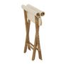 Voir la diapositive 6 : Paris Prix Tabouret Pliable Bambou  Stool  42cm Naturel