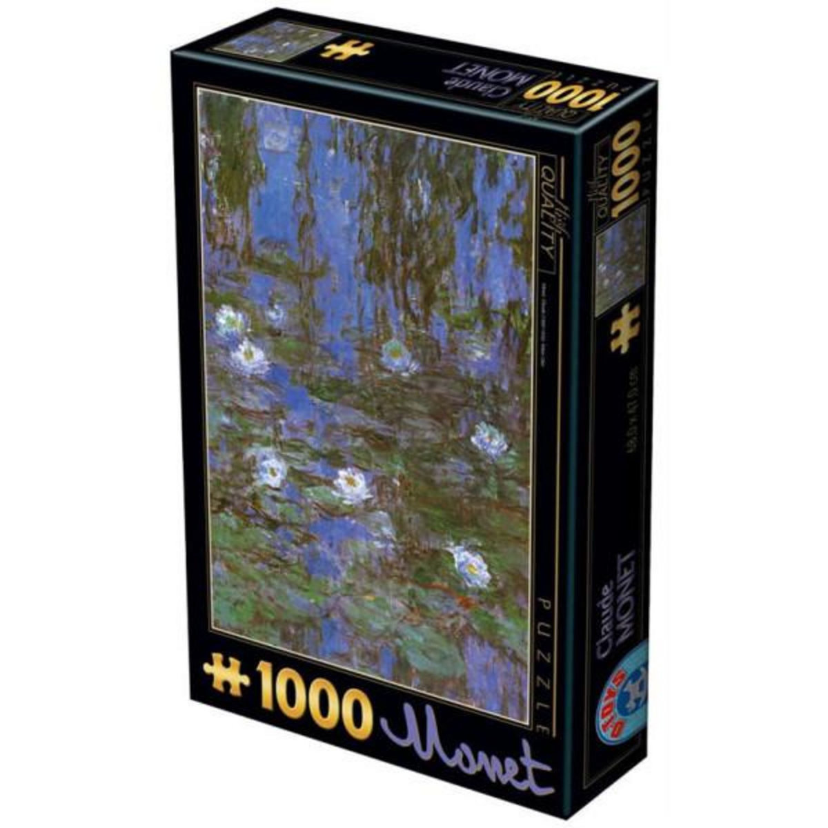 DToys Puzzle 1000 pièces D-Toys Claude Monet Nymphéas