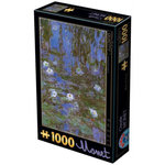 DToys Puzzle 1000 pièces D-Toys Claude Monet Nymphéas