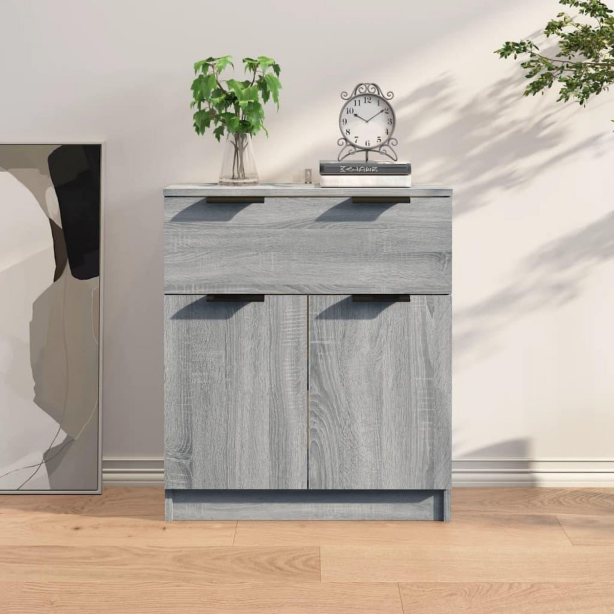 VIDAXL Buffet Sonoma gris 60x30x70 cm Bois d'ingenierie