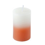 Paris Prix Bougie Pilier Tie and Dye  Arty  8cm Blanc & Blush