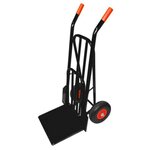 HAILO Diable de chantier professionnel - Charges lourdes - Roues increvable PU ø 260mm