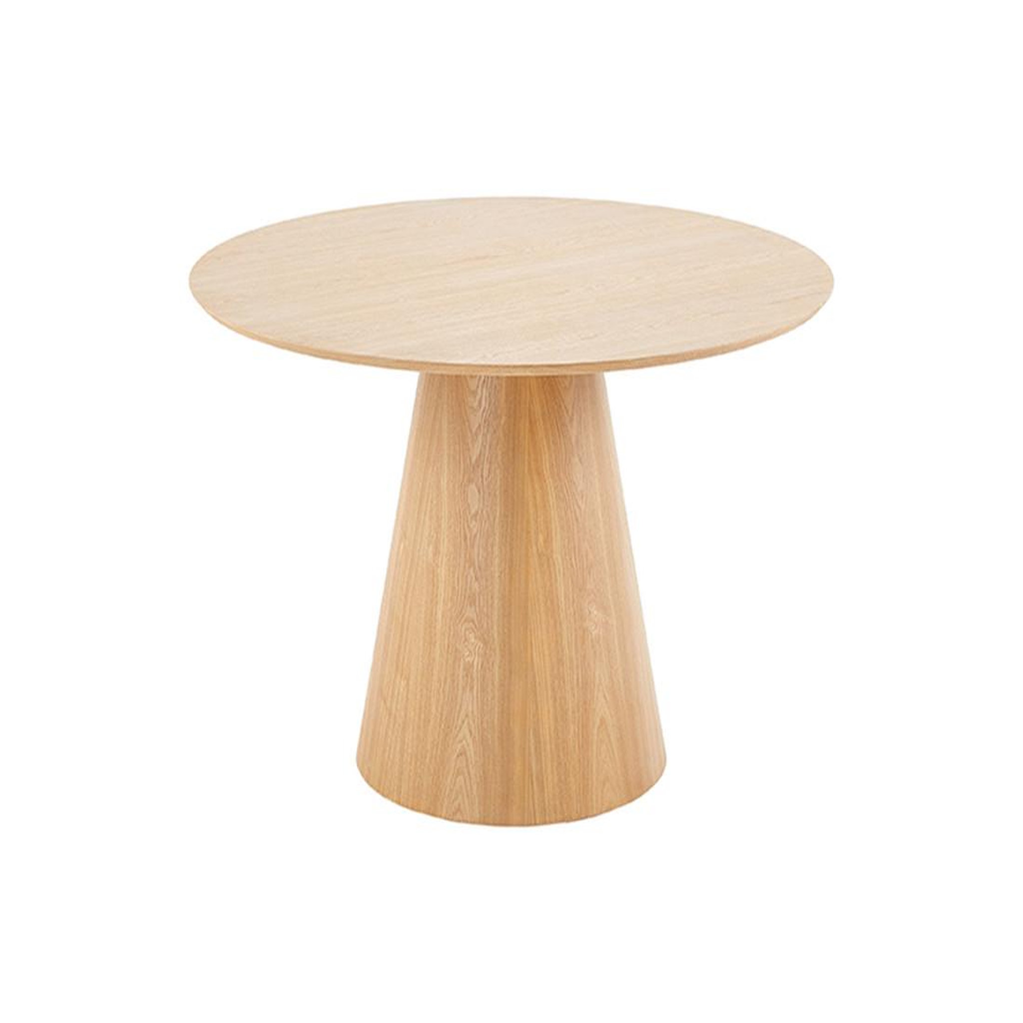 Voir la diapositive 3 : LISA DESIGN Toledo - table à manger ronde - effet bois - 120 cm - 4 à 6 personnes