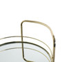 Voir la diapositive 3 : Paris Prix Desserte Design 2 Niveaux  Palace  80cm Or