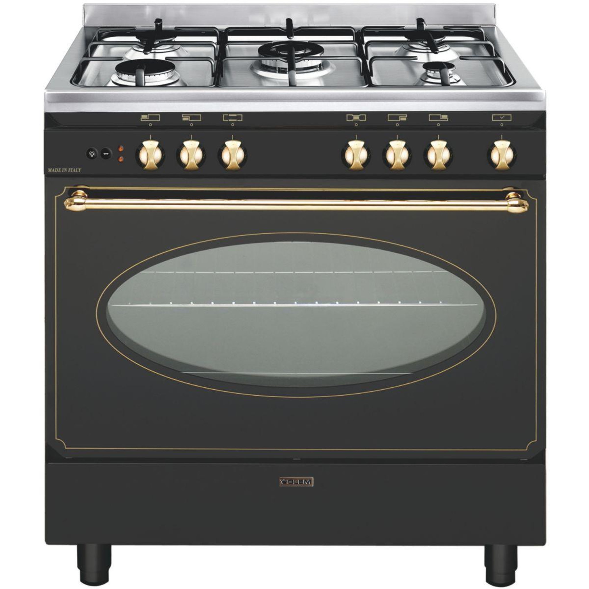 Voir la diapositive 5 : Glem Piano de cuisson gaz gu850cer