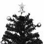 Voir la diapositive 4 : VIDAXL Arbre de Noël neigeux avec base de parapluie Noir 75 cm PVC
