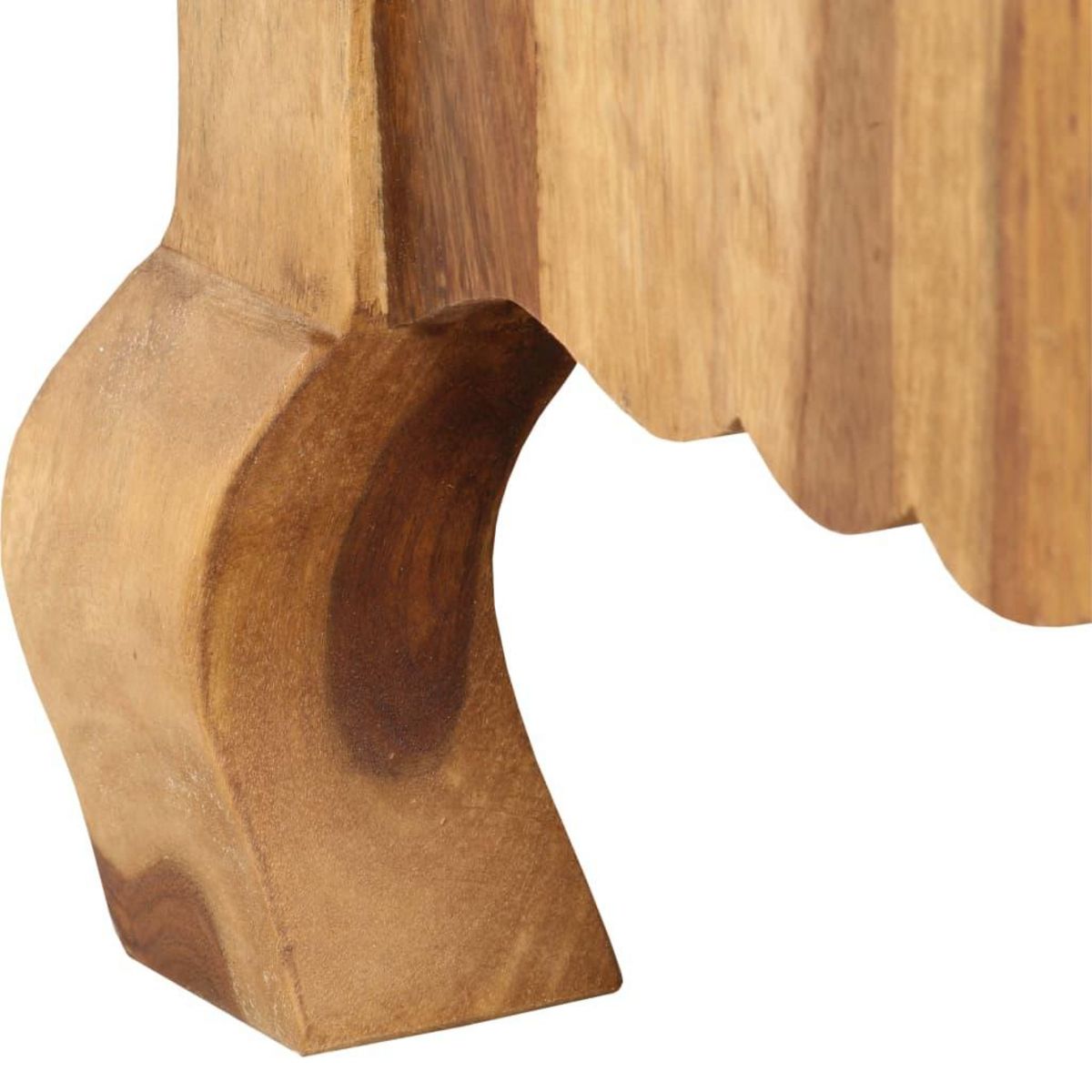 VIDAXL Meuble TV 115x30x42 cm Bois solide