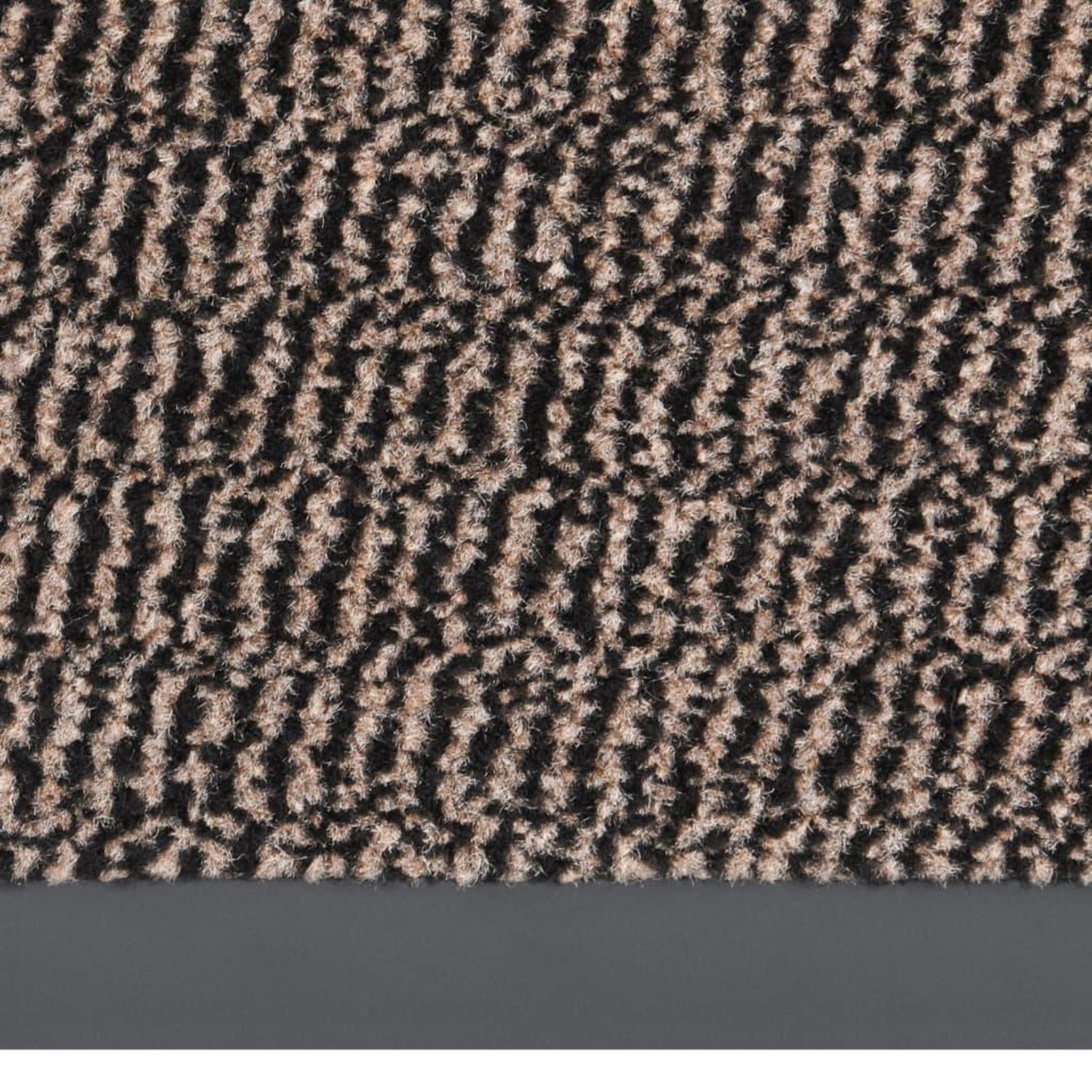 Voir la diapositive 2 : VIDAXL Paillasson touffete 60x150 cm Marron fonce