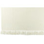 Voir la diapositive 2 : Paris Prix Plaid à Franges  Chenille  130x170cm Blanc