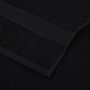 Voir la diapositive 6 : VIDAXL Serviettes de sauna 10 pcs noir 80x200 cm 360 g m² 100% coton