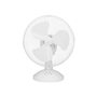 Voir la diapositive 1 : OCEANIC Ventilateur de table OCEANIC - 30W - Diametre 23 cm - 2 vitesses - Oscillant - Blanc