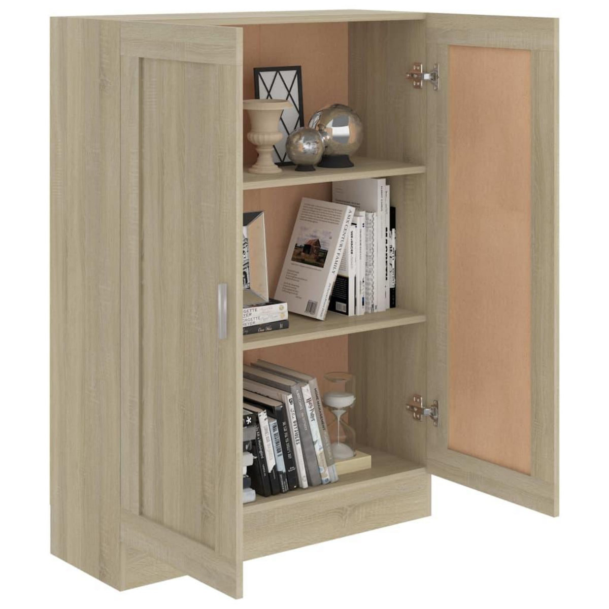 VIDAXL Bibliotheque Chene sonoma 82,5x30,5x115 cm Bois d'ingenierie