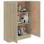 Voir la diapositive 4 : VIDAXL Bibliotheque Chene sonoma 82,5x30,5x115 cm Bois d'ingenierie