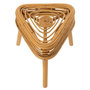 Voir la diapositive 3 : Paris Prix Tabouret en Rotin  Triangulaire  42cm Naturel