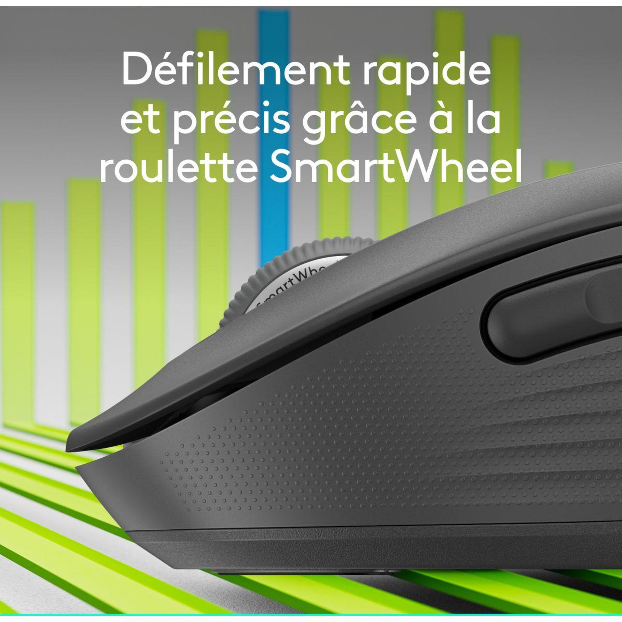 Voir la diapositive 2 : Logitech Souris sans fil signature m650 graphite