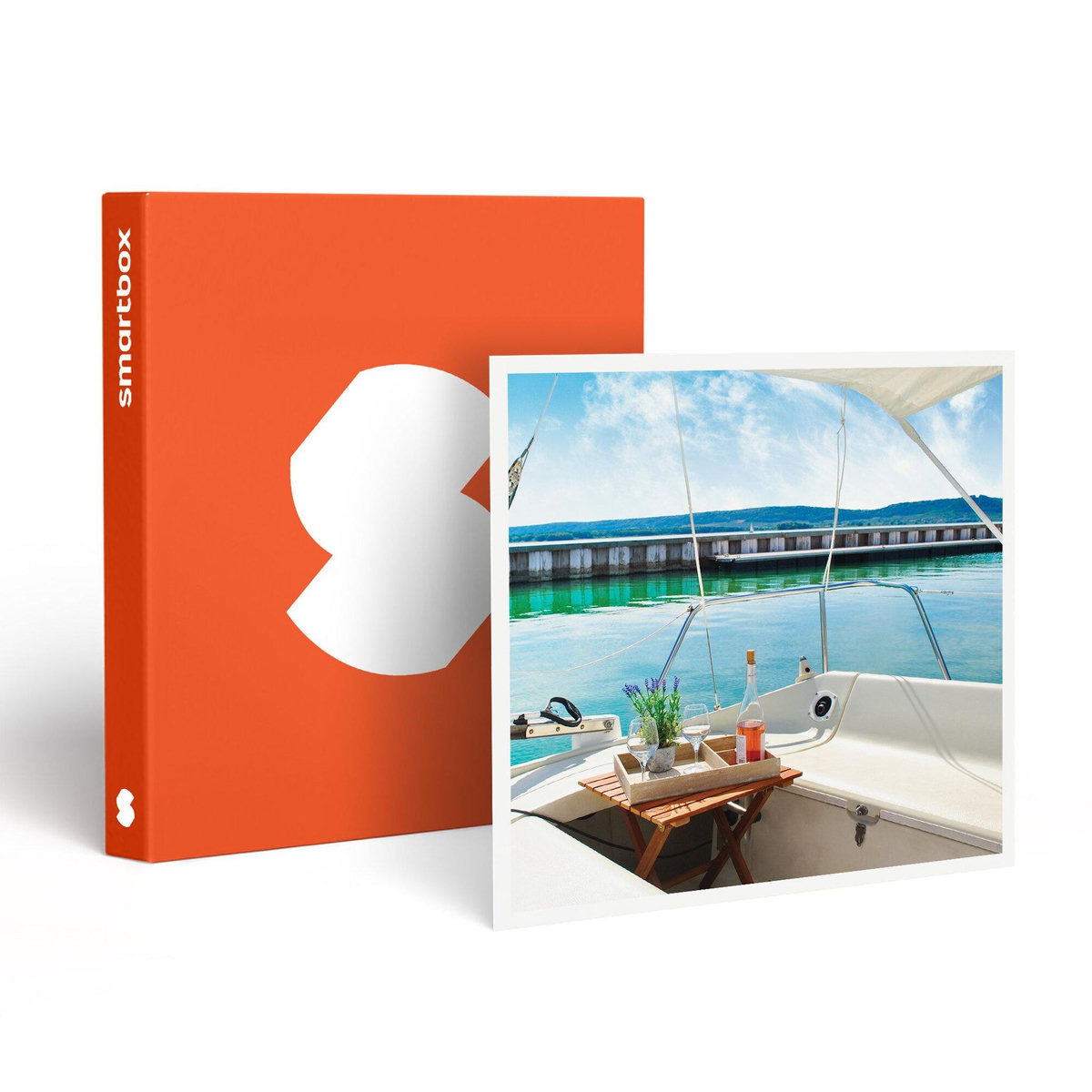 Smartbox Séjour insolite de 4 jours sur un voilier avec vin offert, sur un lac près de Metz - Coffret Cadeau Séjour