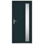Voir la diapositive 3 : VIDAXL Porte d'entree anthracite 98x208 cm PVC