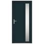 Voir la diapositive 3 : VIDAXL Porte d'entree anthracite 98x208 cm PVC