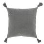 Voir la diapositive 2 : Paris Prix Coussin Déco Déhoussable  Flok  45x45cm Gris