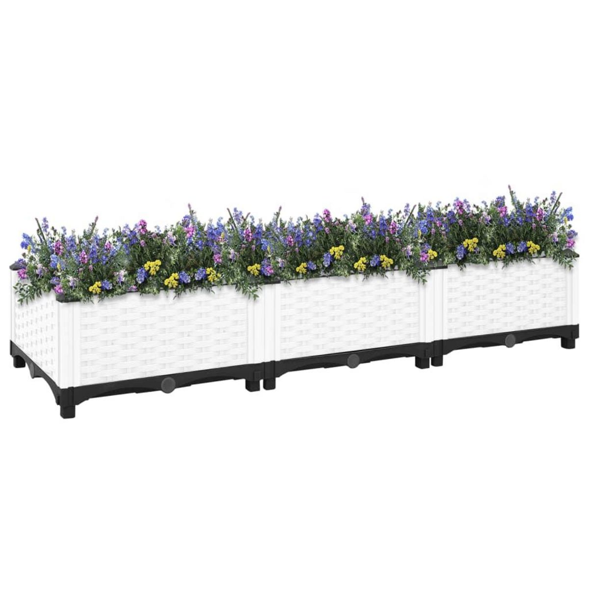 VIDAXL Lit sureleve 120x40x23 cm Polypropylene