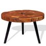 Voir la diapositive 4 : VIDAXL Table basse Bois d'acacia massif (55-60)x40 cm