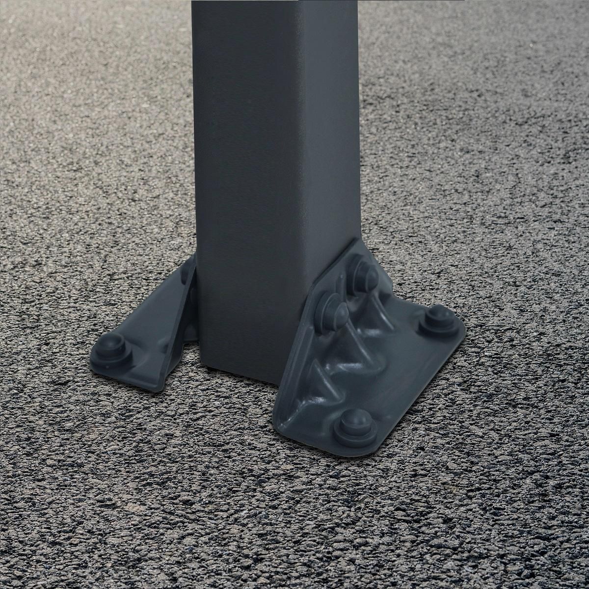 Canopia by PALRAM Carport Camping-Car Aluminium - Anthracite -40,3m² - ARCADIA ALPINE 6402