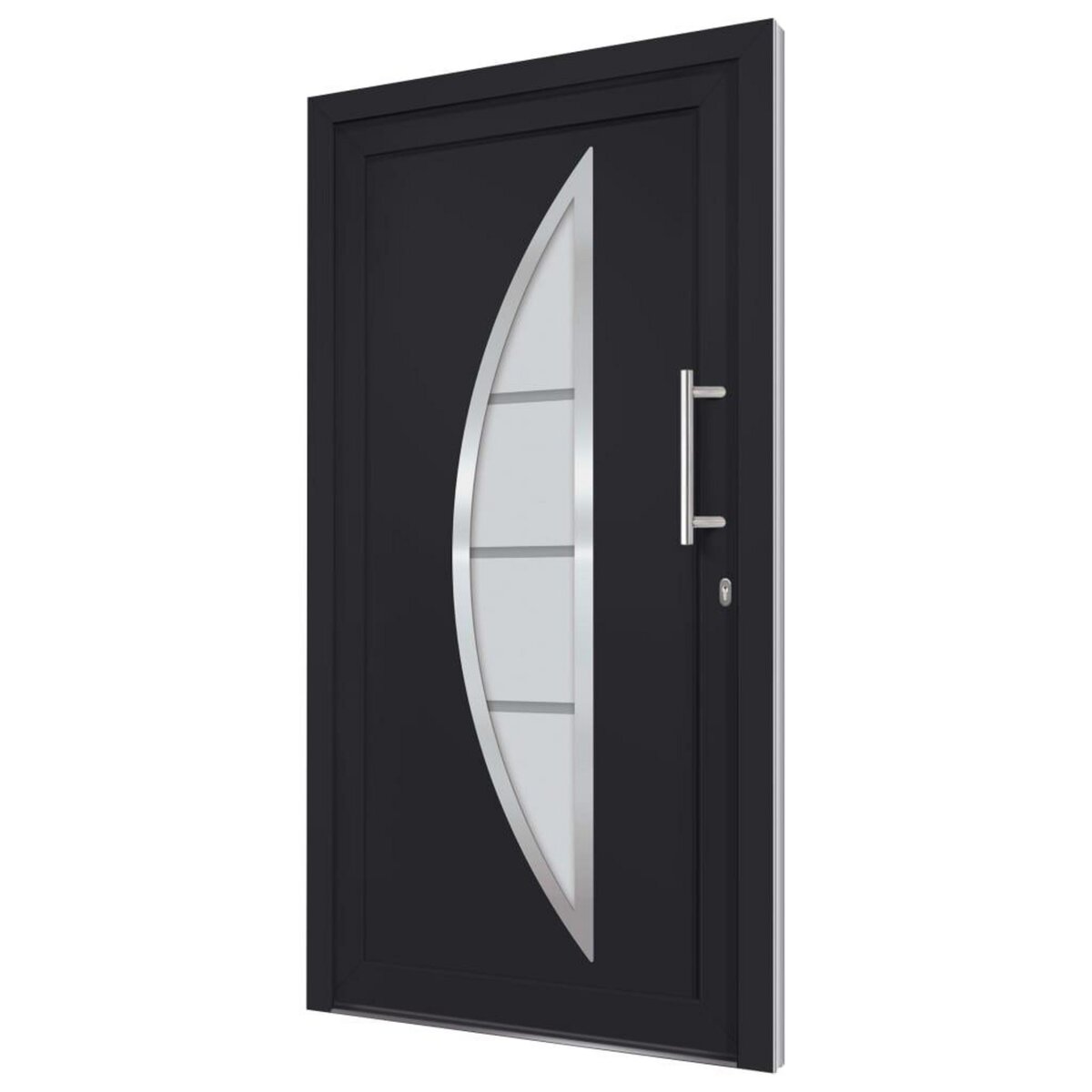 VIDAXL Porte d'entree Anthracite 98x190 cm