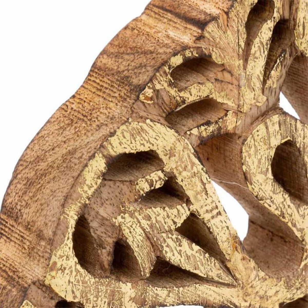 ATMOSPHERA Objet Déco en Bois  Lary  34cm Beige