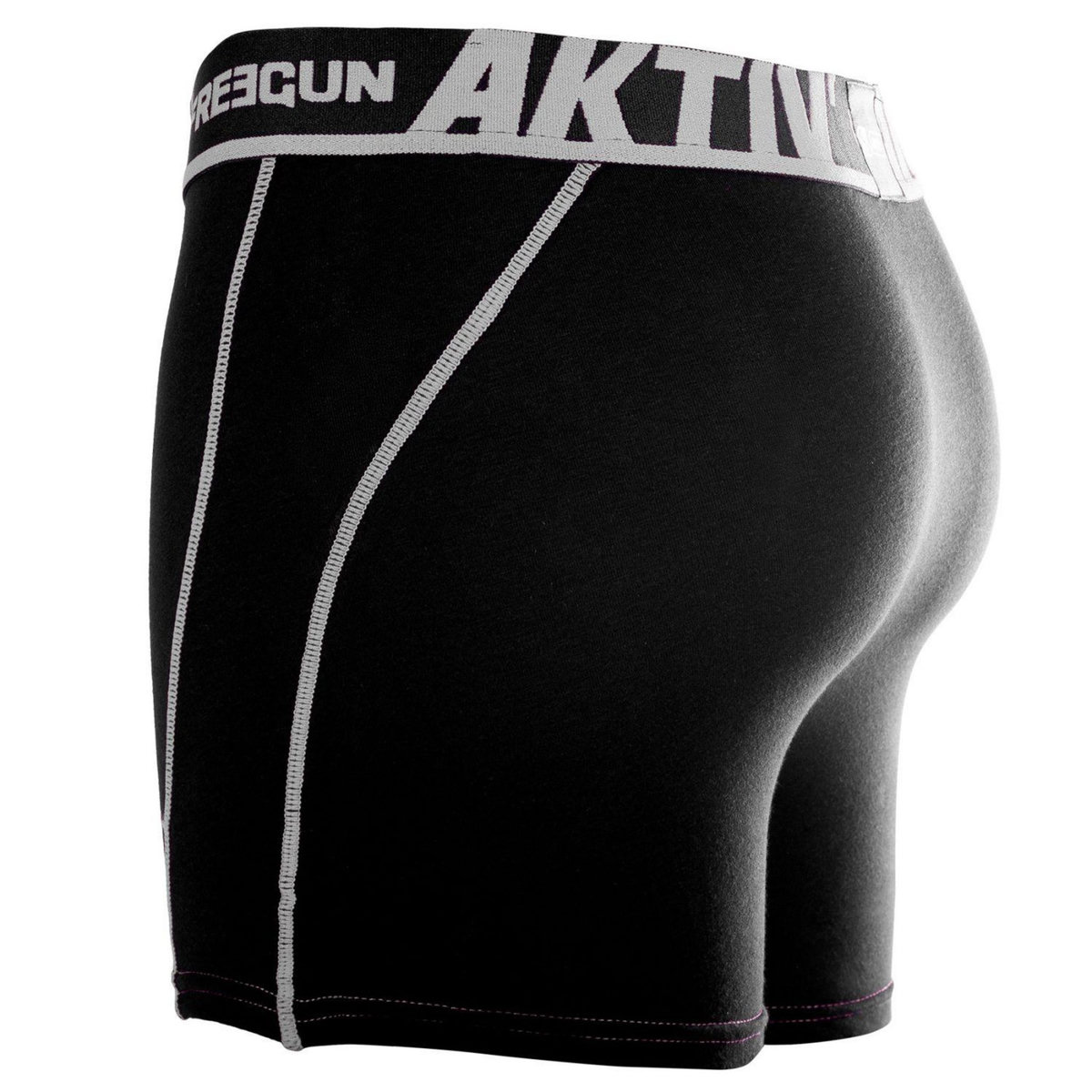 FREEGUN Lot de 4 boxers en coton homme Aktiv