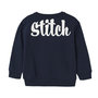 Voir la diapositive 2 : NAME IT Sweat Marine Fille Name it Stitch