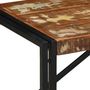 Voir la diapositive 5 : VIDAXL Table basse multicolore 100x50x35cm bois de recuperation massif