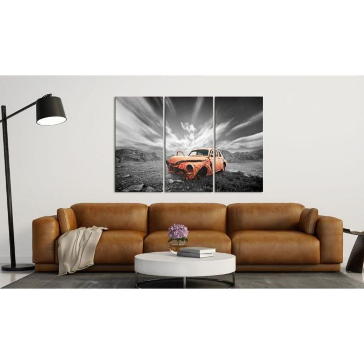 Paris Prix Tableau Imprimé  Vieille Voiture