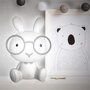 Voir la diapositive 3 : Paris Prix Lampe à Poser LED  Lapin  23cm Blanc