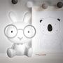 Voir la diapositive 3 : Paris Prix Lampe à Poser LED  Lapin  23cm Blanc