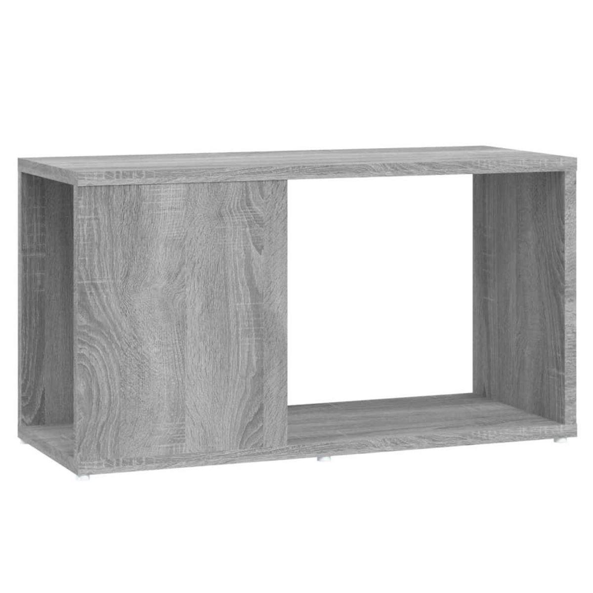 VIDAXL Meuble TV Sonoma gris 60x24x32 cm Bois d'ingenierie