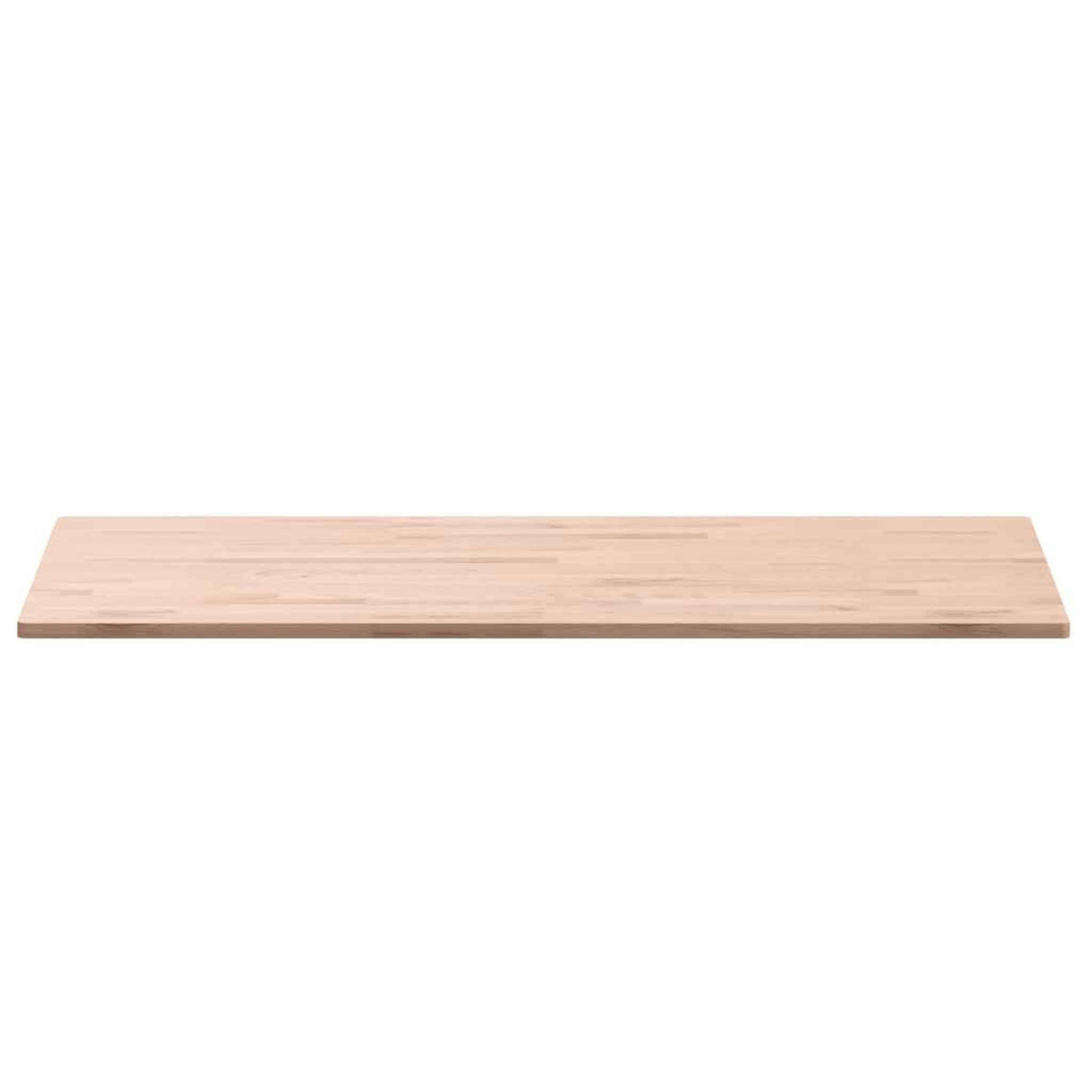 Voir la diapositive 4 : VIDAXL Dessus de table 100x60x1,5cm rectangulaire bois massif de hetre