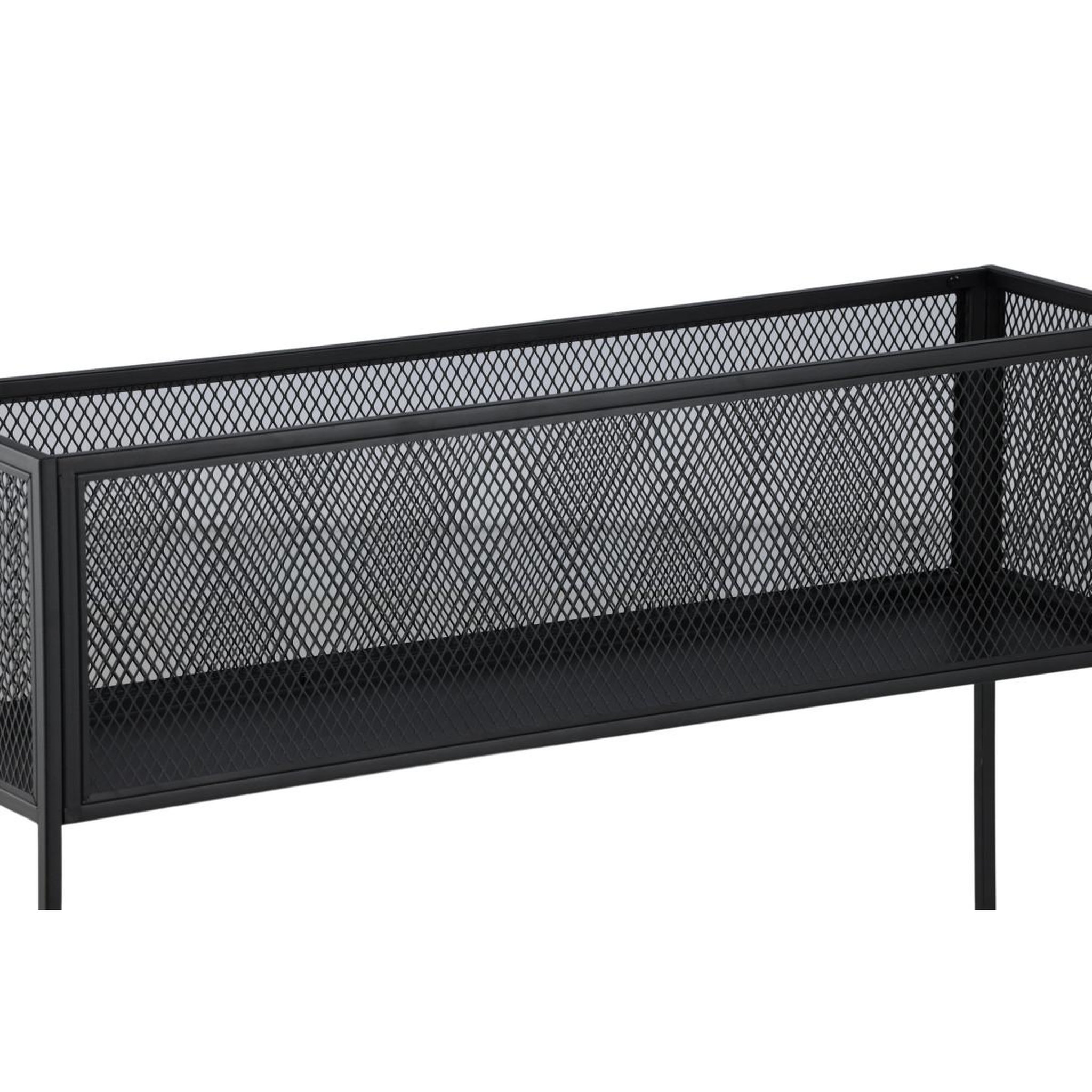 Voir la diapositive 5 : Paris Prix Console design en métal  netz  110cm noir