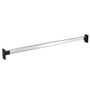Voir la diapositive 2 : VIDAXL Rails de garde robe télescopiques 2 pcs Argenté 58 100 cm