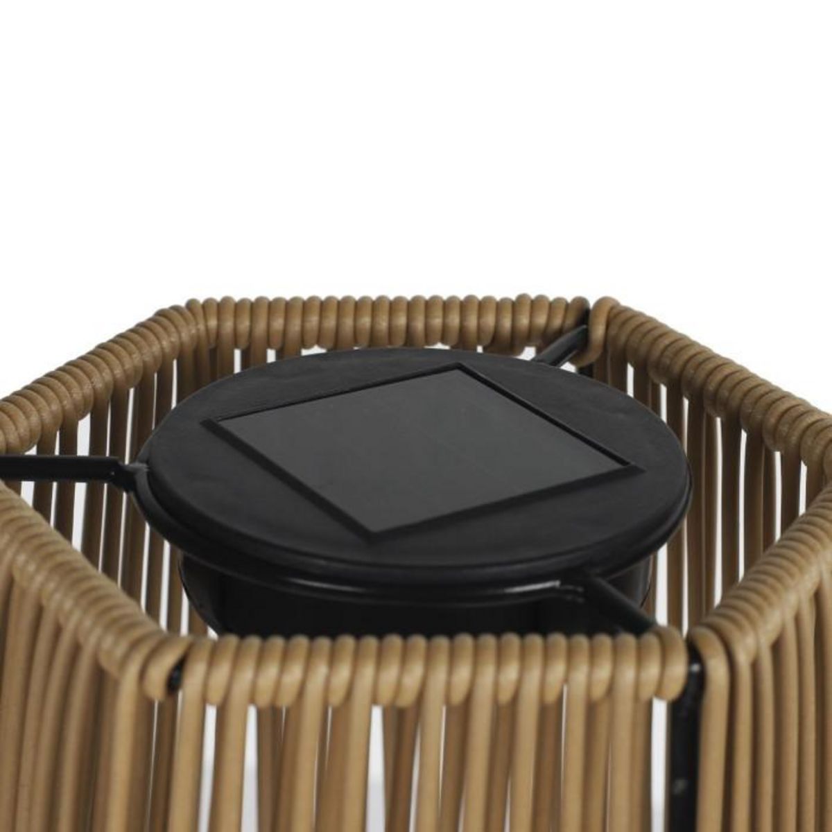 Paris Prix Lampe à Poser Extérieur Solaire  Carmine  40cm Beige