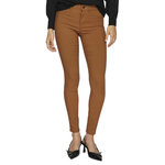 Vila Jean Slim Camel Femme Vila Eggy. Coloris disponibles : Marron
