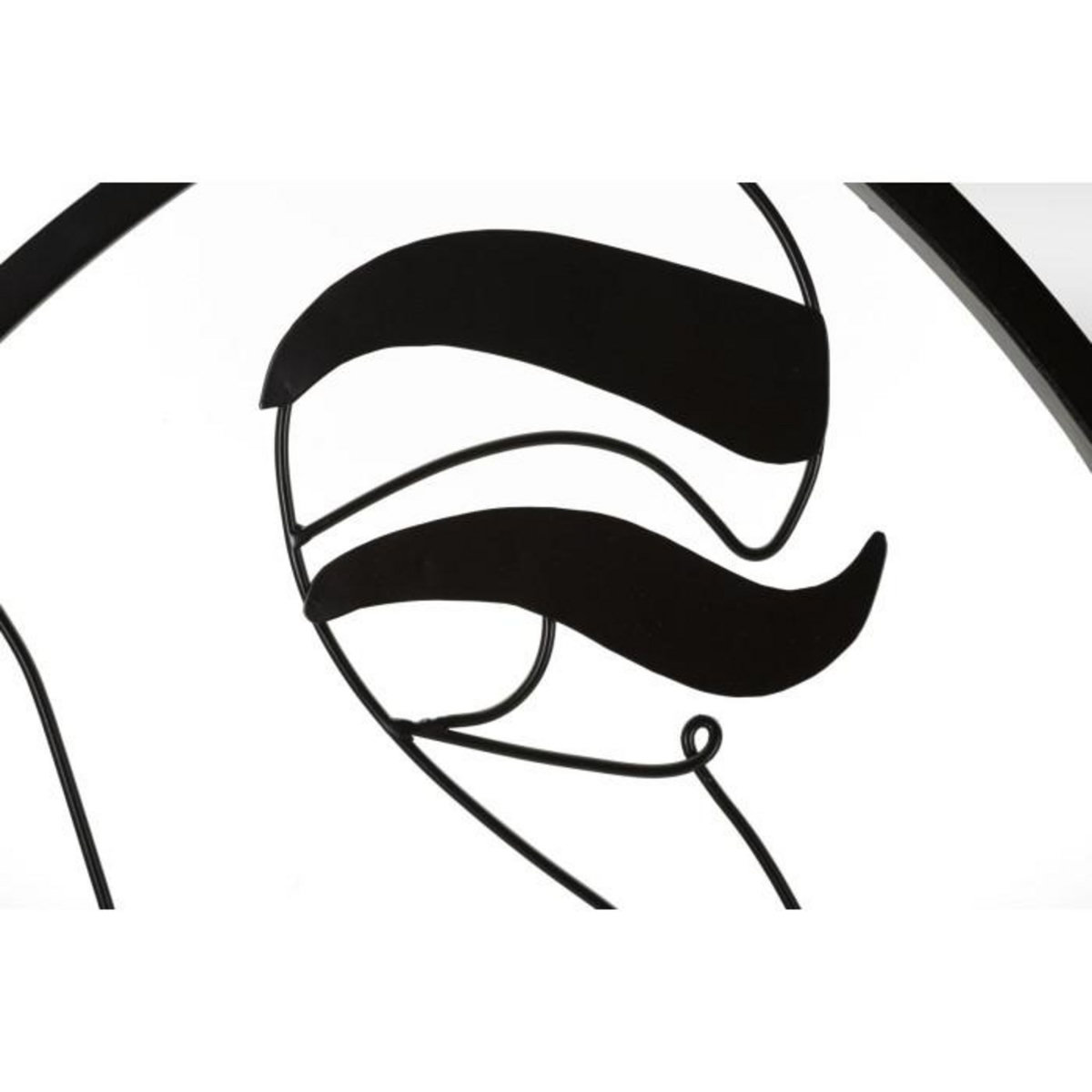 Paris Prix Miroir Mural Design  Melly  80cm Noir